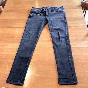 Kill City black zipper pockets jeans